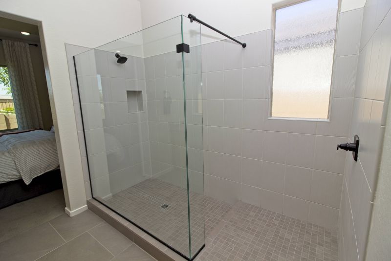 Large-format Tiles in Shower Area
